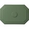 Ekena Millwork Felix Ceiling Medallion, Hand-Painted Athenian Green, 25 1/4"W x 17 1/4"H x 1 3/4"P CM25FEAGF - alternate 1